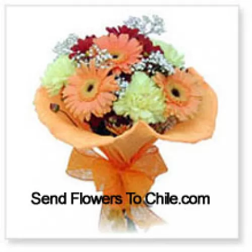 Ramo Adorable De 11 Gerberas