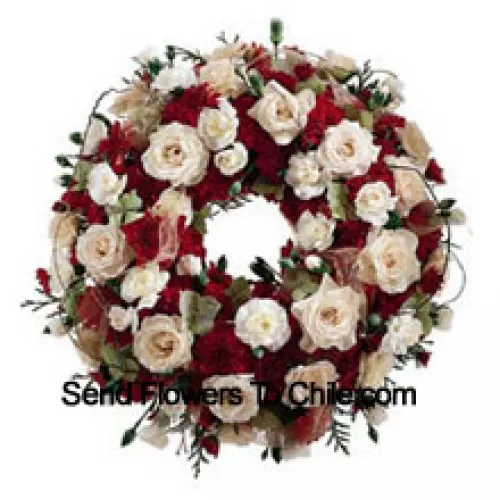 Mixed Flower Wreath