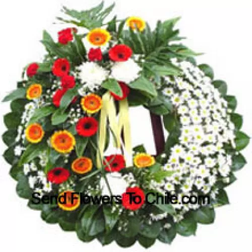 Mixed Flower Wreath