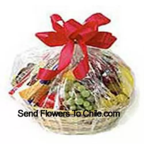 3 Kg (6.6 Lbs) Assorted Fresh Fruit Basket